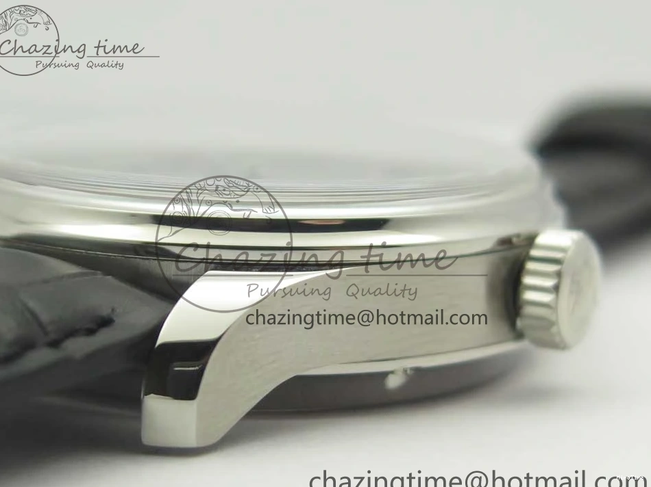 MIROTIME 0316 Portuguese Real PR Real Annual Calendar IW503502 ZF 1:1 Best Edition Blue Dial on Black Leather Strap A Breathable 7152